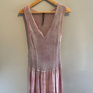 Chic Mauve Sleeveless Maxi Dress